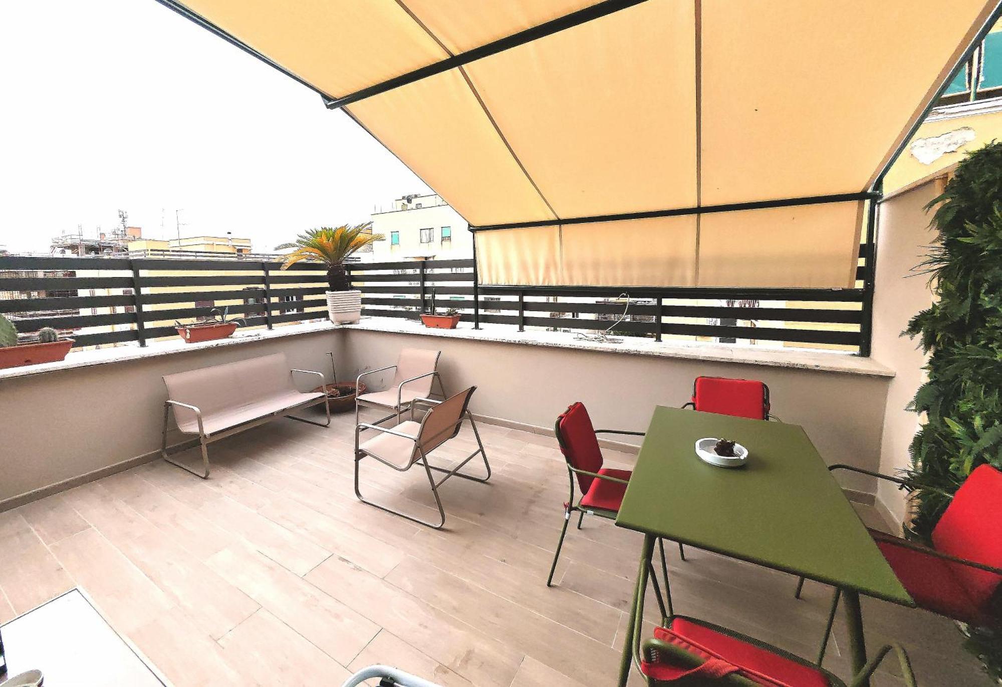 Attico Urbano Terrazza Su Roma Metro A Cornelia Apartment ภายนอก รูปภาพ
