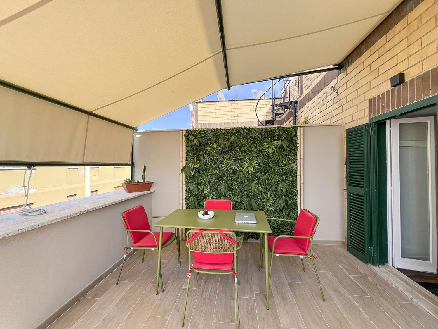 Attico Urbano Terrazza Su Roma Metro A Cornelia Apartment ภายนอก รูปภาพ