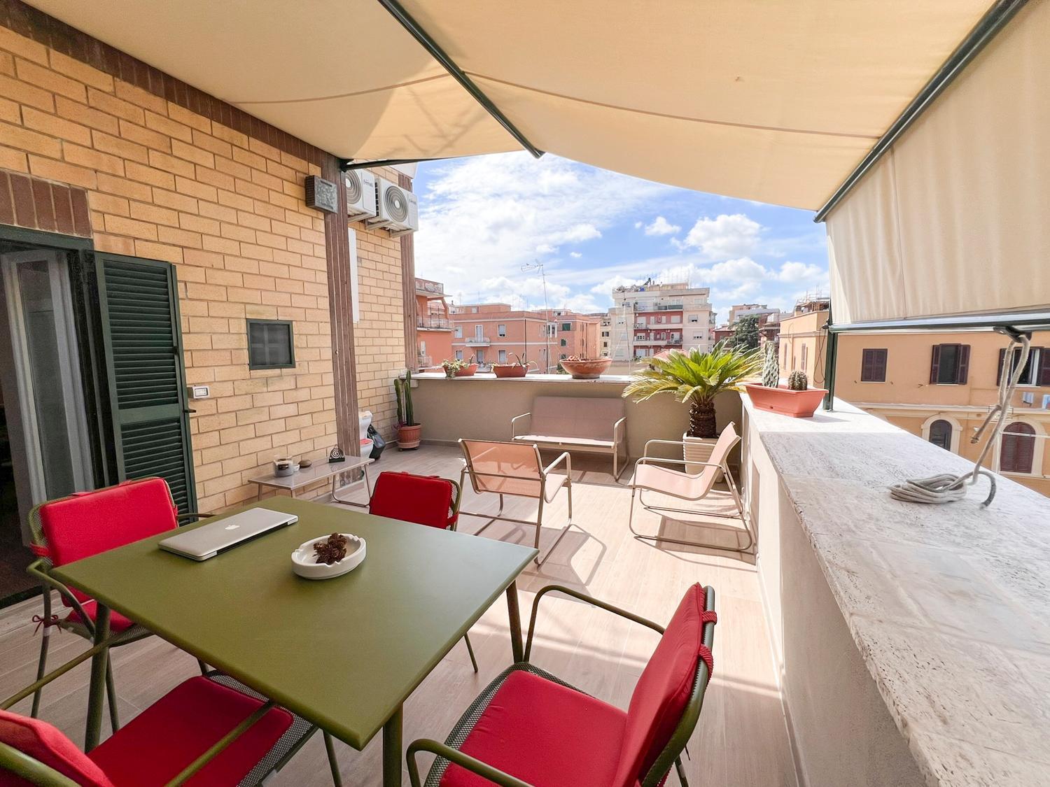 Attico Urbano Terrazza Su Roma Metro A Cornelia Apartment ภายนอก รูปภาพ