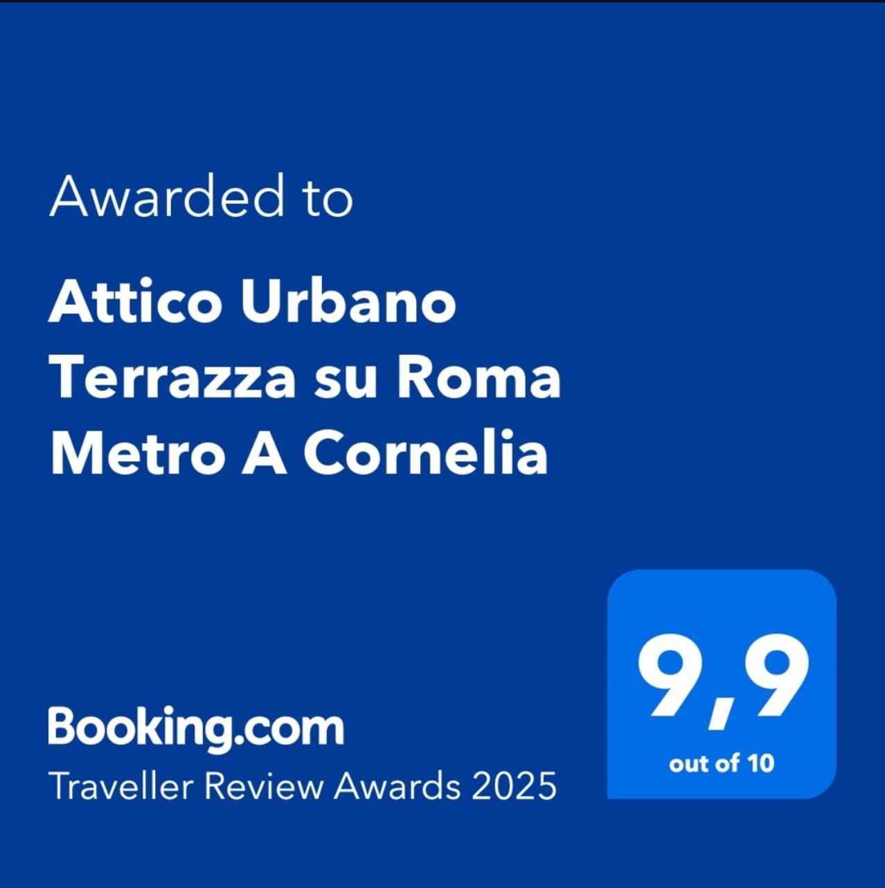 Attico Urbano Terrazza Su Roma Metro A Cornelia Apartment ภายนอก รูปภาพ